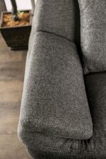Sarnen Loveseat in Dark Gray Linen-Like Fabric – EM6721DG-LV by Furniture of America 16