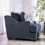 Sonora Loveseat in Dark Navy Linen-Like Fabric – SM1218-LV by Furniture of America 26
