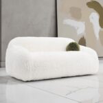 Darwen Sofa in White Faux Fur – FM64006WH-SF by Furniture of America 13