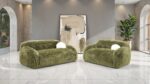 Darwen Loveseat in Green Faux Fur – FM64006GR-LV by Furniture of America 17