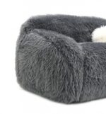 Darwen Loveseat in Dark Gray Faux Fur – FM64006DG-LV by Furniture of America 14