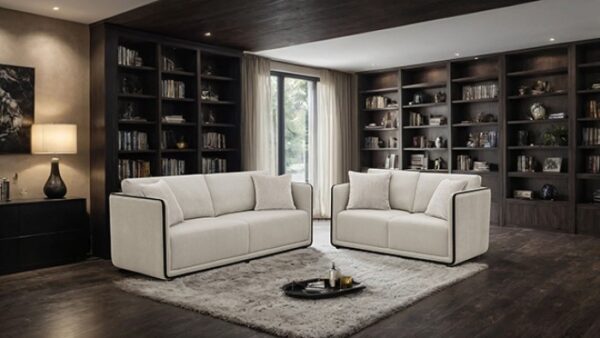 Benilde Loveseat in Taupe Chenille – FM67004TP-LV by Furniture of America 11