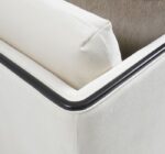 La Salle Sofa in White Chenille – FM67005WH-SF by Furniture of America 19