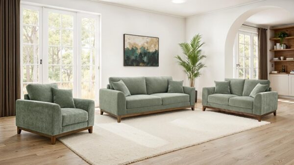 Watton Loveseat in Olive Green Chenille – FM64008GR-LV by Furniture of America 11