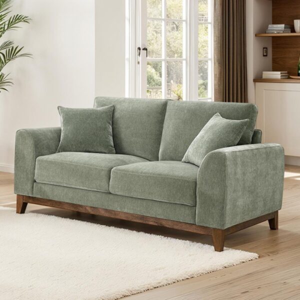 Watton Loveseat in Olive Green Chenille – FM64008GR-LV by Furniture of America 12