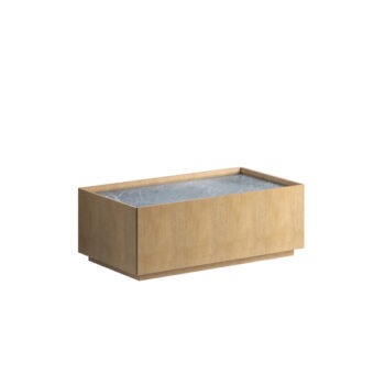 Rectangular Coffee Table with Marble Top By Art Furniture