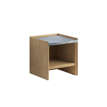Loft End Table with Marble Top By Art Furniture