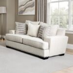 Gervais Loveseat in Taupe Fabric – SM1253-LV  by Furniture of America 19