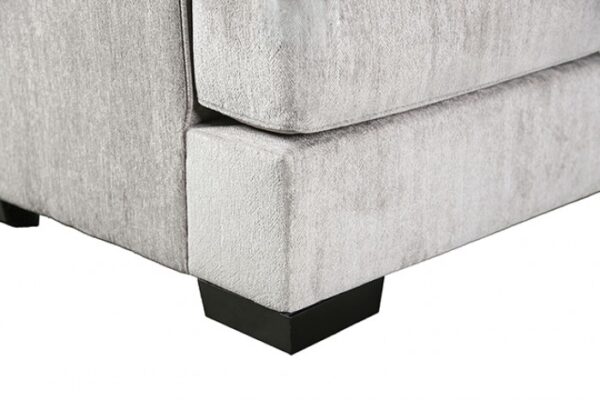 Mayfield Loveseat in Gray Fabric – SM1249-LV by Furniture of America 9