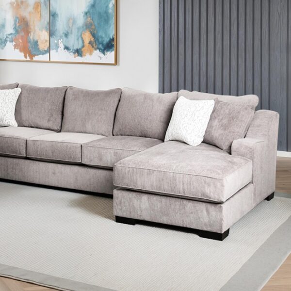 Mayfield Sectional in Gray Fabric – SM1249-SECT by Furniture of America 8