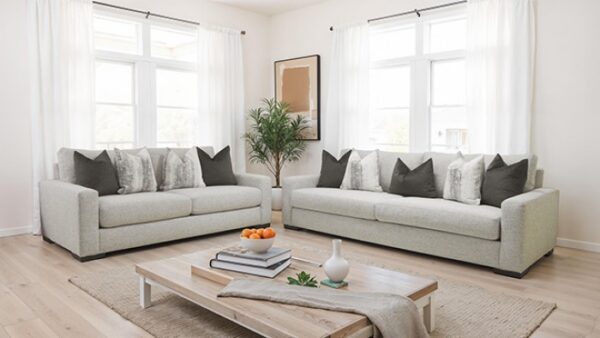 Romsey Sofa in Light Gray – SM6093-SF by Furniture of America 6