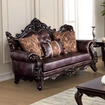 Palencia Loveseat | FM65005BR-LV by Furniture of America