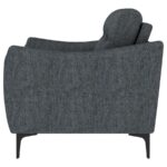Nolan Upholstered Sloped Track Arm Loveseat Charcoal by Coaster Furniture Luxury Living Room Furniture Mobilia Cleopatra 13 Nolan Upholstered Sloped Track Arm Loveseat Charcoal by Coaster Furniture 13
