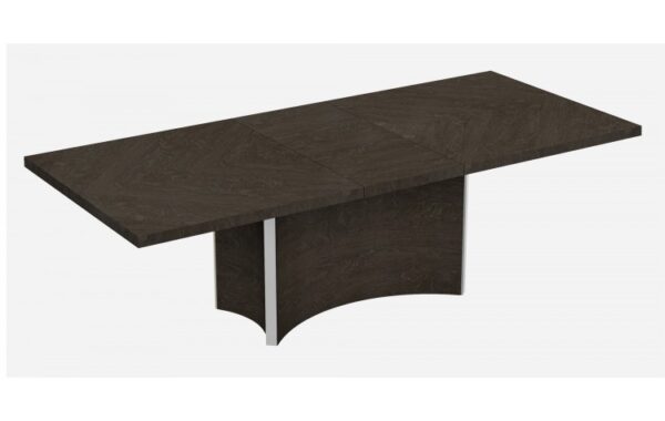 D845 High Gloss Dark Gray Dining Table By Gu Furniture 5