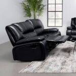 Camila Upholstered Motion Reclining Loveseat Black by Coaster Furniture Luxury Living Room Furniture Mobilia Cleopatra 15 Camila Upholstered Motion Reclining Loveseat Black by Coaster Furniture 15