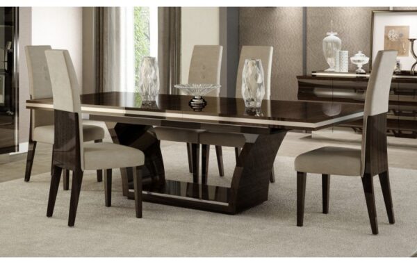 D832 High Gloss Winge Dining Table By Gu Furniture 8