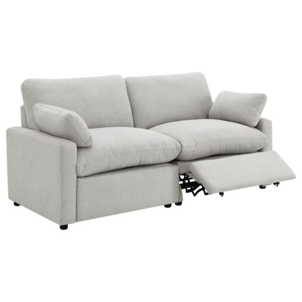 Collins Modular Power Loveseat Gray by Coaster Furniture 10
