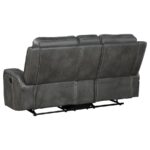 Raelynn Upholstered Track Arm Motion Loveseat Gray by Coaster Furniture Luxury Living Room Furniture Mobilia Cleopatra 18 Raelynn Upholstered Track Arm Motion Loveseat Gray by Coaster Furniture 18