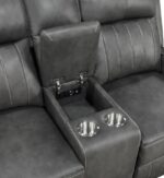 Raelynn Upholstered Track Arm Motion Loveseat Gray by Coaster Furniture Luxury Living Room Furniture Mobilia Cleopatra 20 Raelynn Upholstered Track Arm Motion Loveseat Gray by Coaster Furniture 20