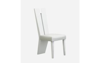 D313 High Gloss White Dining Chair By Gu Furniture