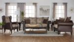 Elmbrook Upholstered Rolled Arm Loveseat Brown by Coaster Furniture Luxury Living Room Furniture Mobilia Cleopatra 14 Elmbrook Upholstered Rolled Arm Loveseat Brown by Coaster Furniture 14