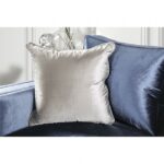 Jodie Love Seat in Satin Blue & Silver – SM2687-LV by Furniture of America 24