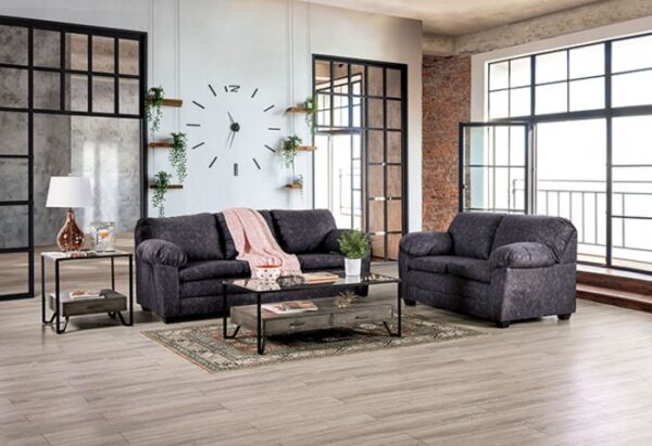 Keswick Sofa in Charcoal – SM7754-SF by Furniture of America 9