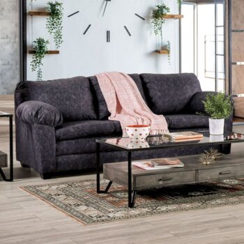 Keswick Sofa in Charcoal – SM7754-SF by Furniture of America