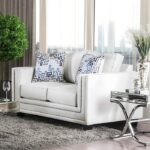 Ilse Loveseat in Off-White with Blue Accents – SM2675-LV by Furniture of America 15