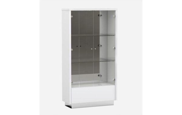 D313 High Gloss White Vetrina By Gu Furniture 4