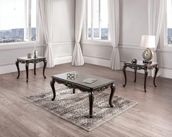 Halcaster Traditional Java Coffee Table – FM45003C by Furniture of America 14