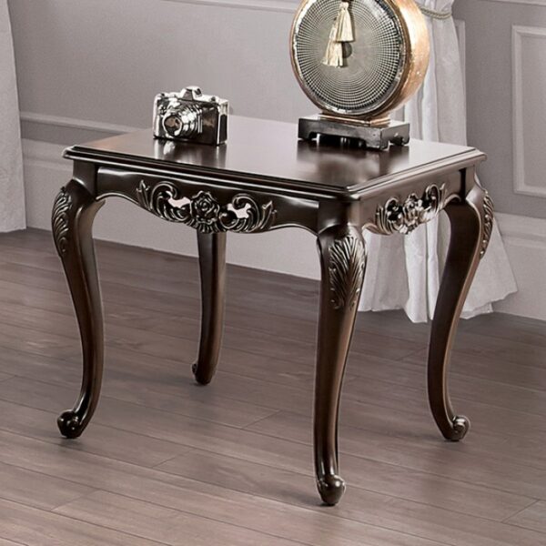 Halcaster Traditional Java End Table – FM45003E by Furniture of America 7