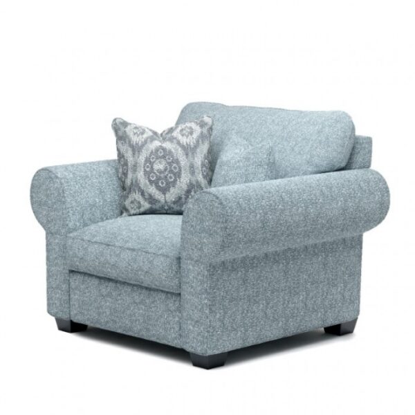 Queensbury Teal Transitional Accent Chair – FM61113TL-CH-PT by Furniture of America 8