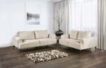 Gladbach Contemporary Light Brown Chenille Chair – FM63007LB-CH by Furniture of America 20