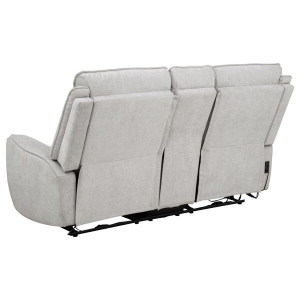Sylmar Power Reclining Loveseat With Console by Coaster Furniture 10