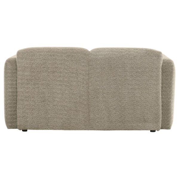 Dorset Modern Brown Fabric Loveseat by Coaster Furniture 12