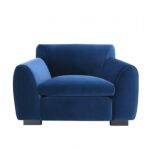 Severo Contemporary Royal Blue Velvet Chair – FM61005BL-CH by Furniture of America 20