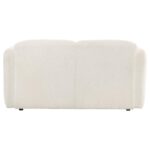 Dorset Modern White Sculpted Loveseat by Coaster Furniture Luxury Living Room Furniture Mobilia Cleopatra 17 Dorset Modern White Sculpted Loveseat by Coaster Furniture 17