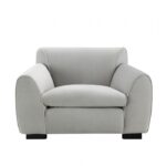 Severo Contemporary Light Gray Velvet Chair – FM61005LG-CH by Furniture of America 20