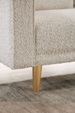 Elverum Contemporary Off-White Boucle Sofa – FM61000WH-SF by Furniture of America 19