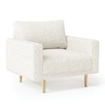 Elverum Contemporary Off-White Boucle Accent Chair – FM61000WH-CH by Furniture of America 13