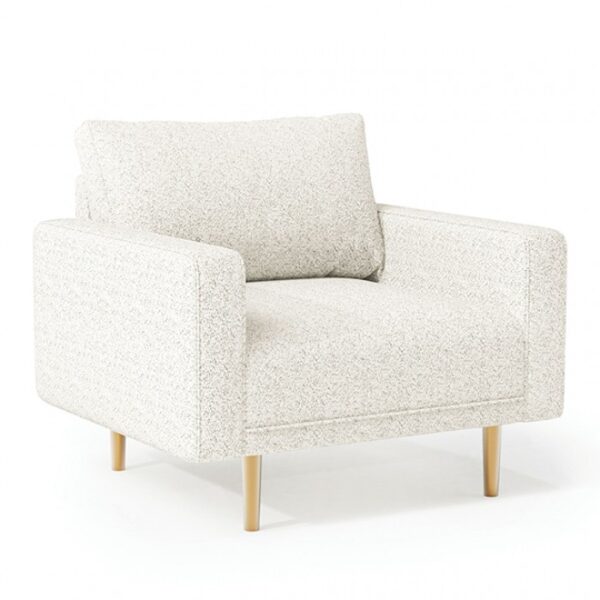 Elverum Contemporary Off-White Boucle Accent Chair – FM61000WH-CH by Furniture of America 8
