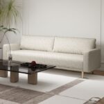 Elverum Contemporary Off-White Boucle Sofa – FM61000WH-SF by Furniture of America 15