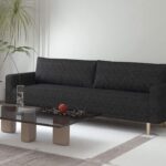 Elverum Contemporary Black Boucle Sofa – FM61000BK-SF by Furniture of America 11