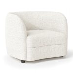 Versoix Contemporary Off-White Boucle Chair – FM61003WH-CH by Furniture of America 17