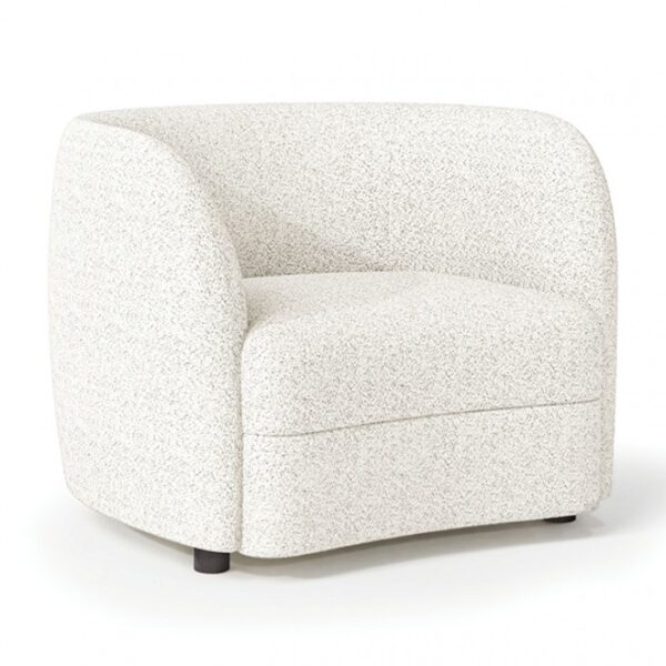 Versoix Contemporary Off-White Boucle Chair – FM61003WH-CH by Furniture of America 12