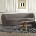 Versoix Contemporary Charcoal Gray Boucle Sofa – FM61003GY-SF  by Furniture of America 9