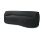 Versoix Contemporary Black Boucle Sofa – FM61003BK-SF by Furniture of America 10