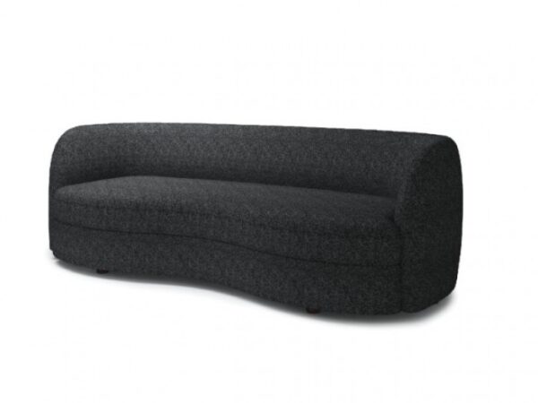 Versoix Contemporary Black Boucle Sofa – FM61003BK-SF by Furniture of America 7