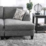 Lowry Transitional Gray Chenille Right Chaise – CM6363-RCE by Furniture of America 11